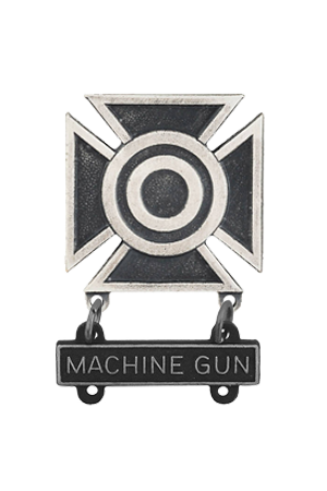 Machine Gun Sharpshooter Badge